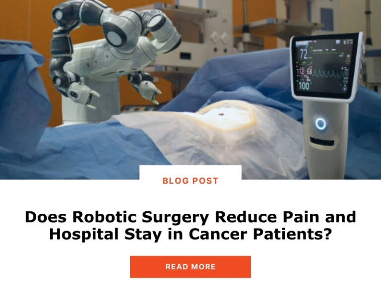 Robotic Surgery For Cancer Patient