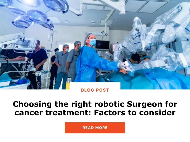 robotic surgeon for cancer treatment